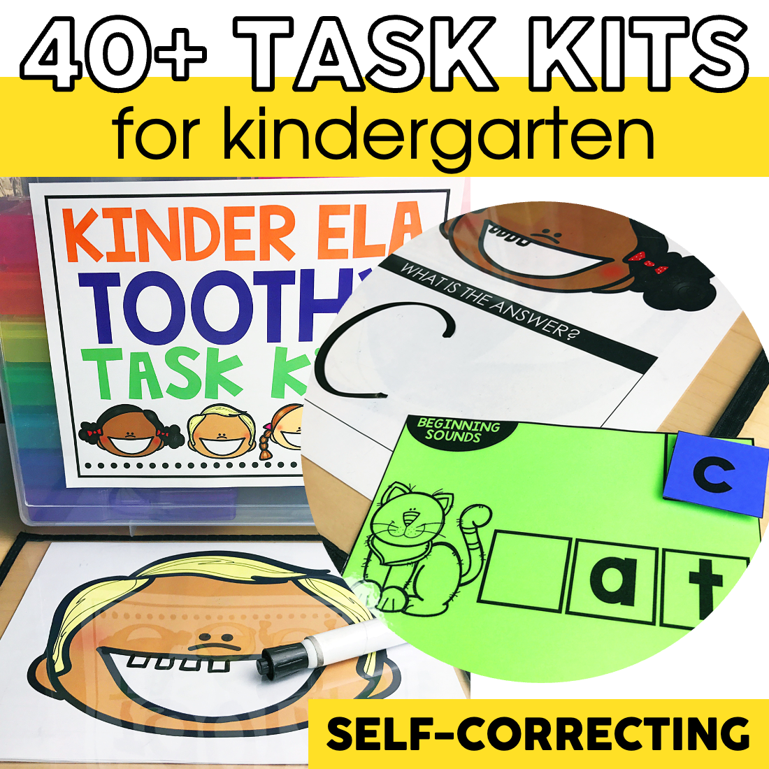 Kindergarten ELA Toothy® Bundle - Lucky Little Learners