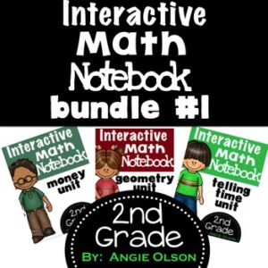 Telling Time Second Grade Math Notebook - Lucky Little Learners