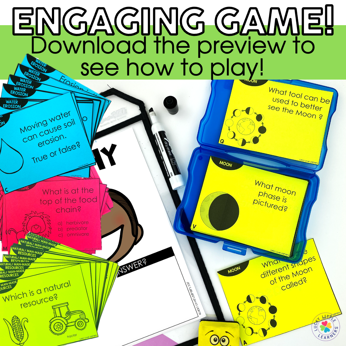 Science Task Cards Toothy® Bundle - Lucky Little Learners