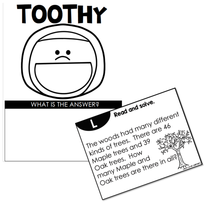 Toothy - Math - 1st & 2nd Grade - 2-Digit Addition Story Problems ...