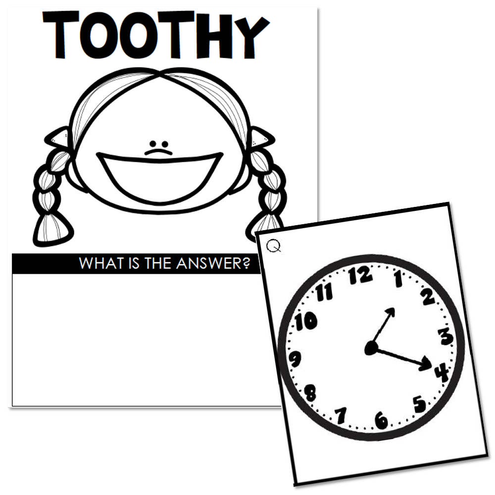 Toothy - Math - 1st & 2nd Grade - Time - Lucky Little Learners