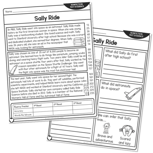 Digital 2nd Grade Reading Passages - Nonfiction Compare and Contrast ...