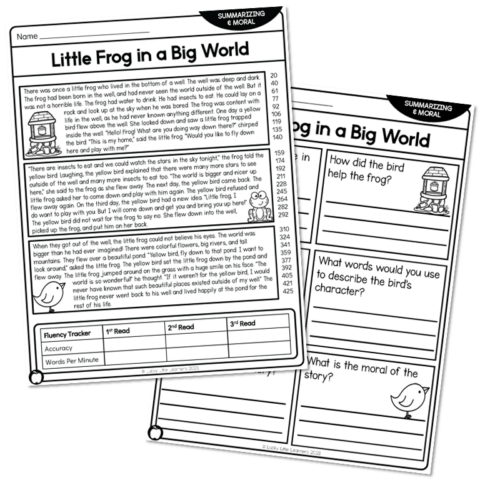 Toothy - Phonics- 1st & 2nd Grade - Short Vowel I - Lucky Little Learners