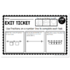 3rd Grade Exit Tickets - Fractions - 3.NF A.1 - version 3 - Lucky ...