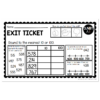 3rd Grade Exit Tickets - Numbers & Operations in Base Ten - 3.NBT A.1 ...