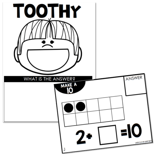Toothy - Math - Kindergarten - Make a 10 - Lucky Little Learners