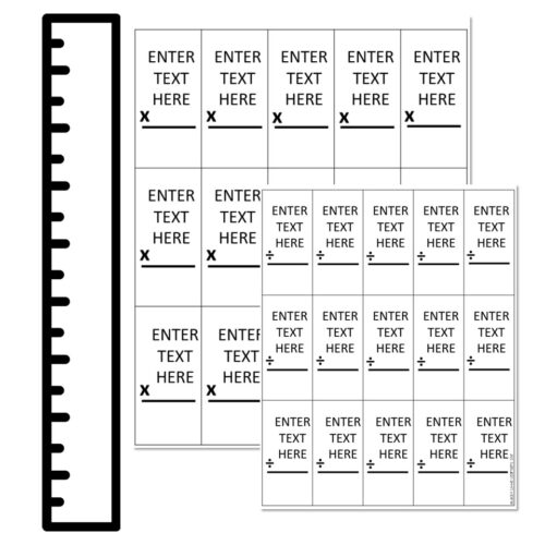 Math Fact Fluency Sticks - Math Fact Fluency Practice - Editable ...