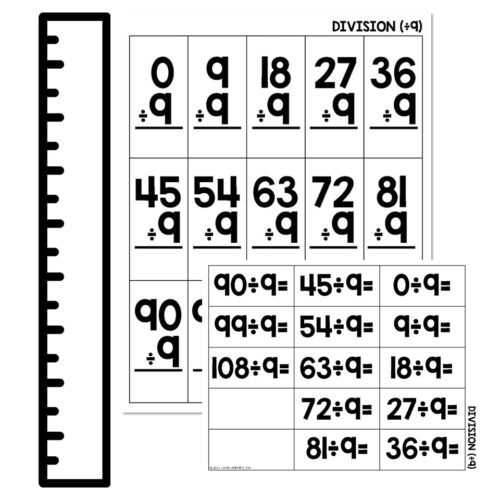 Math Fact Fluency Sticks - Math Fact Fluency Practice - Flashcards ...