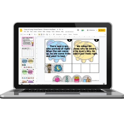 Digital - 2nd Grade Phonics Center - Long I Vowel Teams - Lucky Little ...