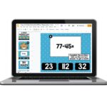 Digital - 1st and 2nd Grade Math Toothy® Task Cards - 2-Digit ...