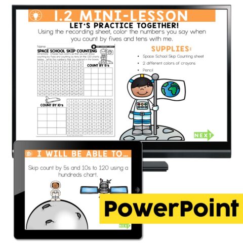 2nd Grade Math Worksheets - Place Value - Skip Counting by Fives ...