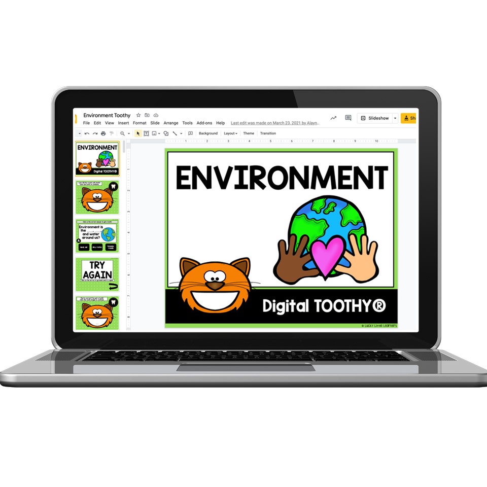 Digital Toothy - Social Studies -2nd Grade - Environment - Lucky Little ...