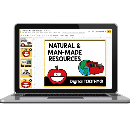 Digital Toothy - Science - 2nd Grade - Natural vs Man-made Resources ...