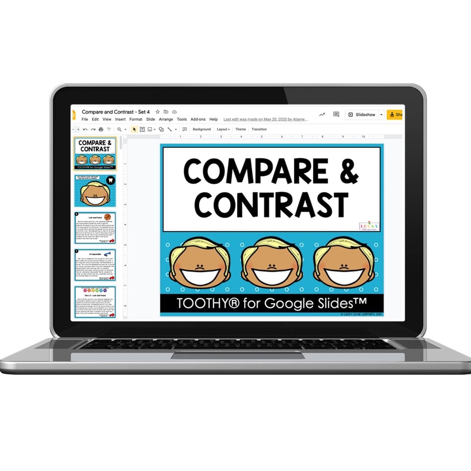 Digital Toothy Reading Comprehension 3rd Grade Compare And Digital toothy reading comprehension 3rd grade compare and