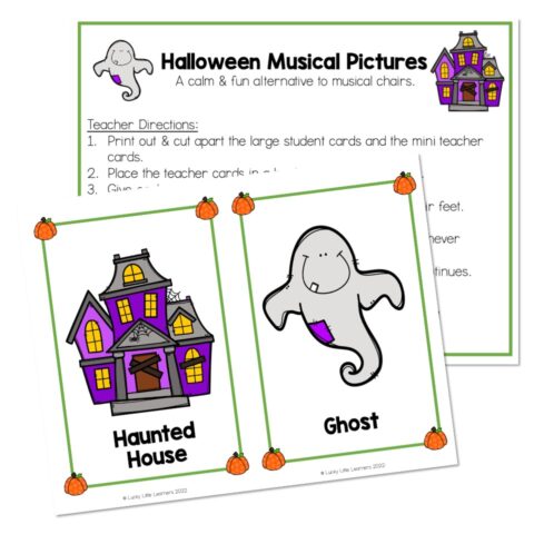 Halloween Musical Pictures - Lucky Little Learners