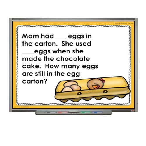 Digital Numberless Word Problems - Separating Slides - Lucky Little ...
