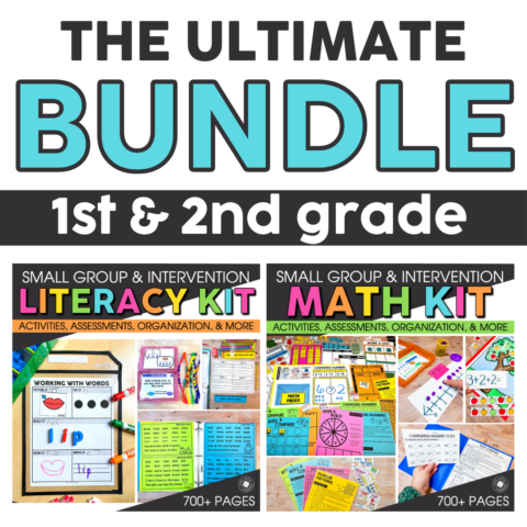 The Ultimate Bundle - Math AND Literacy Small Group and Intervention ...
