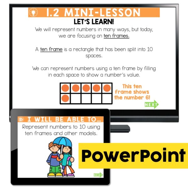 Lucky to Learn Math - 1st Grade - Lesson 1.2 - Numbers to Ten ...