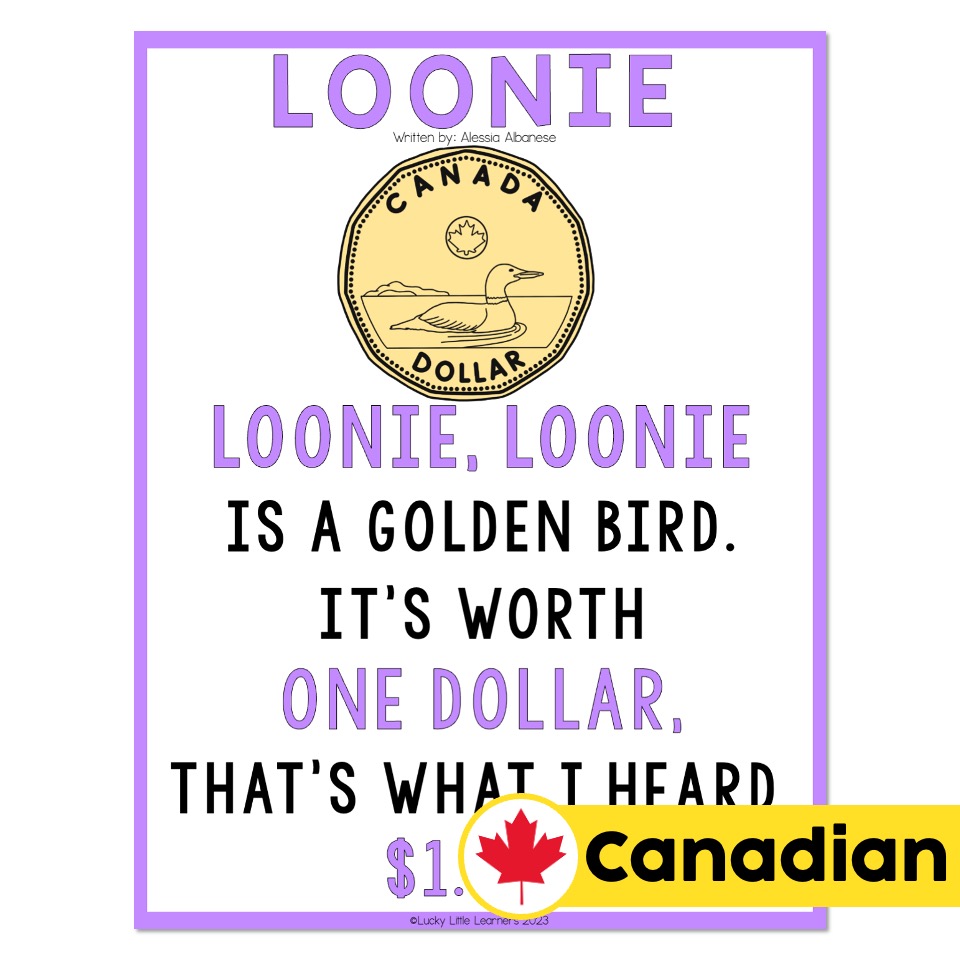 Lucky to Learn Math - Canadian Money - Money and Personal Finance ...
