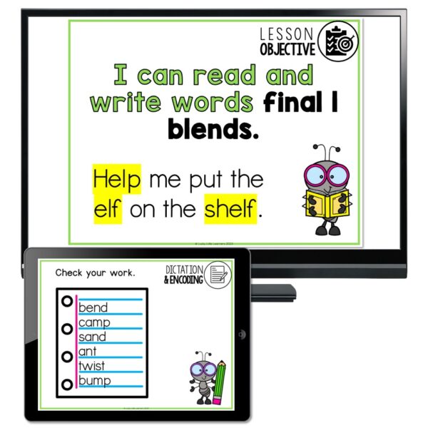 Lucky to Learn Phonics - Final Blends - Teaching Slides Level 2 - Lucky ...