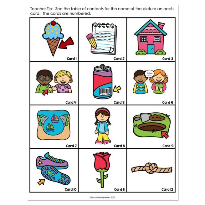 Lucky to Learn Phonics - Silent E - Long O - Picture Cards - Lucky ...