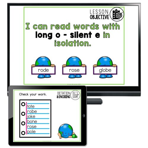 Lucky to Learn Phonics - Silent E - Long O - Teaching Slides Level 1 ...