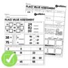 Lucky to Learn Math - 1st Grade - Unit 4 Place Value - Assessment ...