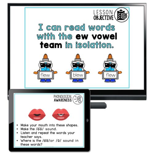 Lucky to Learn Phonics - Vowel Teams - Long U - Teaching Slides Level 1 ...