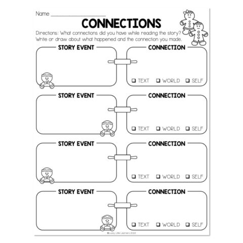Classroom Transformation - Gingerbread Day - Story Connections - Lucky ...
