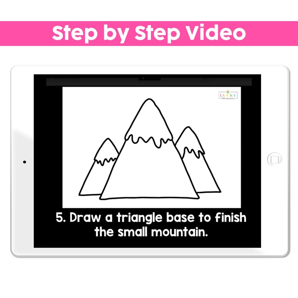 Digital Science - Directed Drawings - Following Directions - Mountains ...