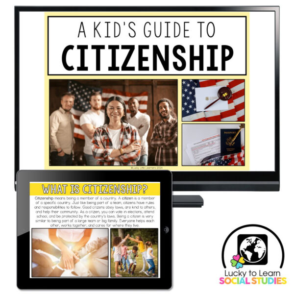Lucky to Learn Social Studies - Citizenship - Teaching Slides - Lucky ...