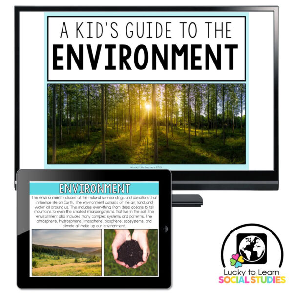 Lucky to Learn Social Studies - Environment - Teaching Slides - Lucky ...