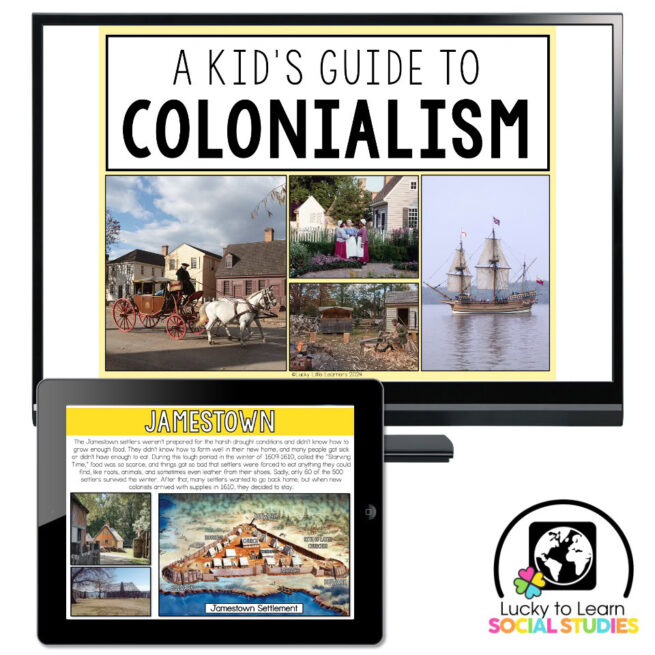 Lucky to Learn Social Studies - Colonialism - Teaching Slides - Lucky ...