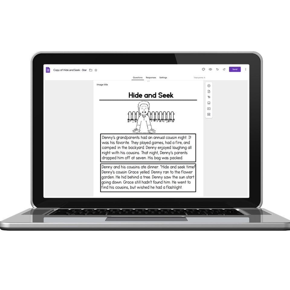 Digital 2nd Grade Reading Passages - Illustrations and Inferences ...