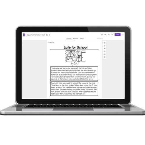 Digital 2nd Grade Reading Passages - Illustrations and Inferences ...