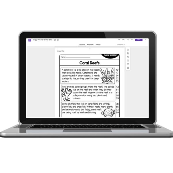Digital 2nd Grade Reading Passages - Nonfiction Cause and Effect ...