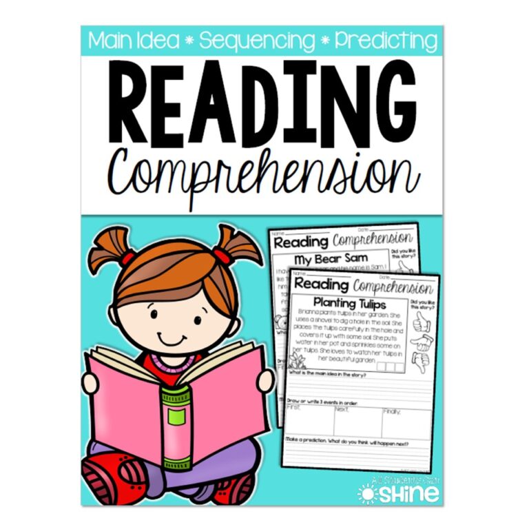 Reading Comprehension - Reading Response Passages - Lucky Little Learners