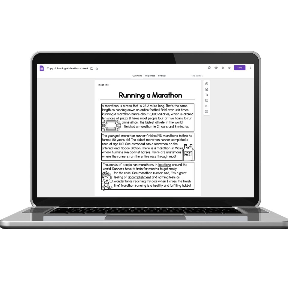 Digital 2nd Grade Reading Passage - Vocabulary and Context Clues ...