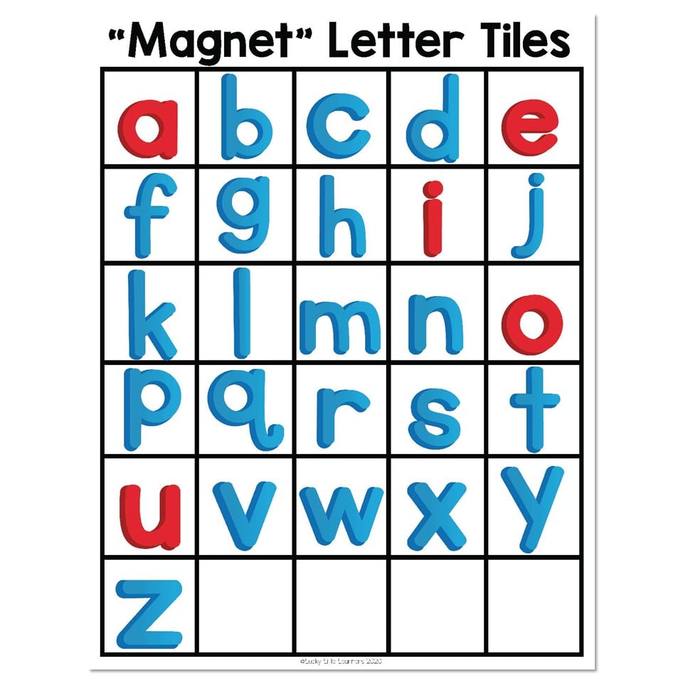 Build Words with Tiles