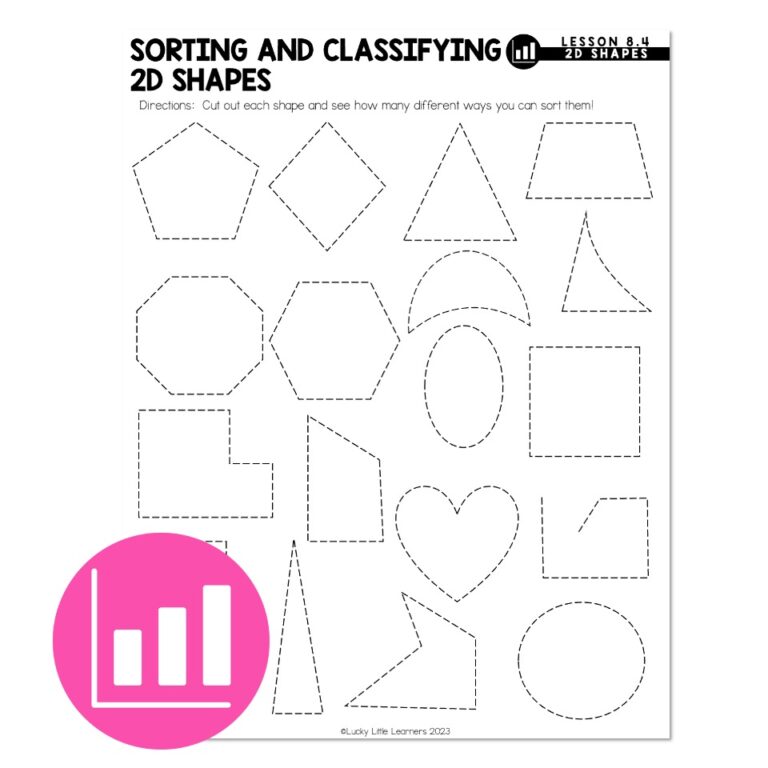 Lucky to Learn Math - 2D Shapes - Lesson 8.4 - Differentiation ...