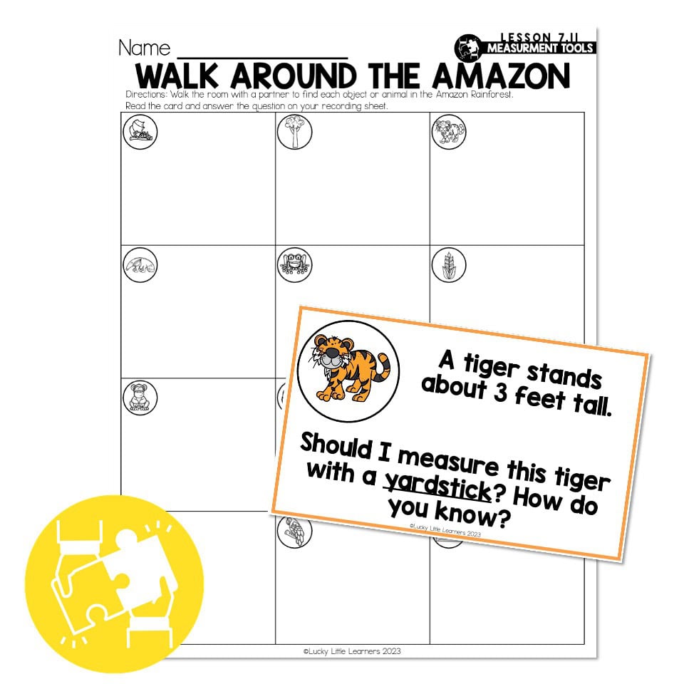 Lucky to Learn Math - Lesson 7.11 - Measurement Tools - Collaboration ...