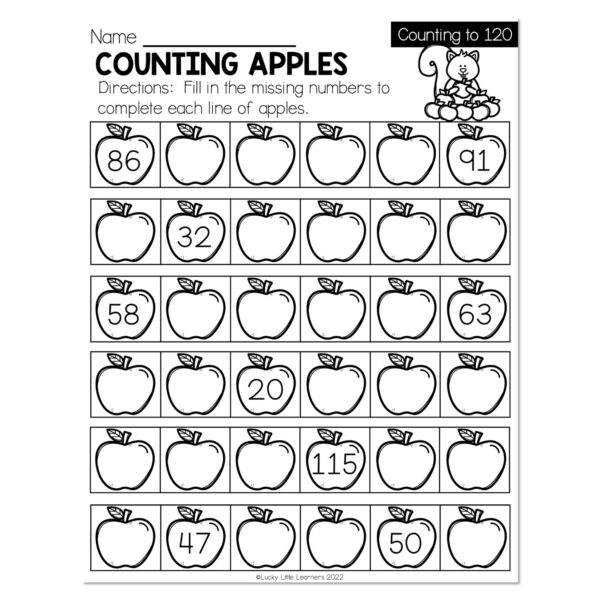 Fall - Early Finishers 2nd Grade - Math - Hundreds Chart - Hundreds ...