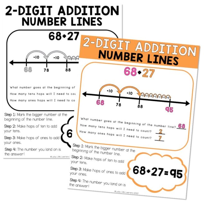 Lucky to Learn Math - 2-Digit and 3-Digit Addition and Subtraction ...