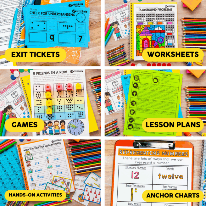 1st Grade Math Bundle for the Year - Lucky to Learn Math - Lucky Little ...
