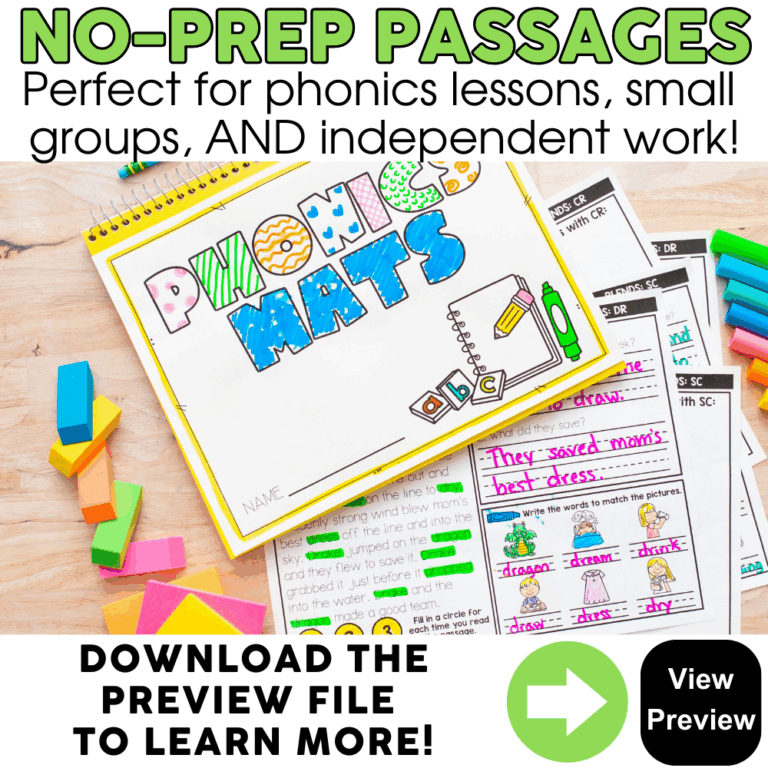 2nd Grade Decodable Passages Bundle - Lucky Little Learners