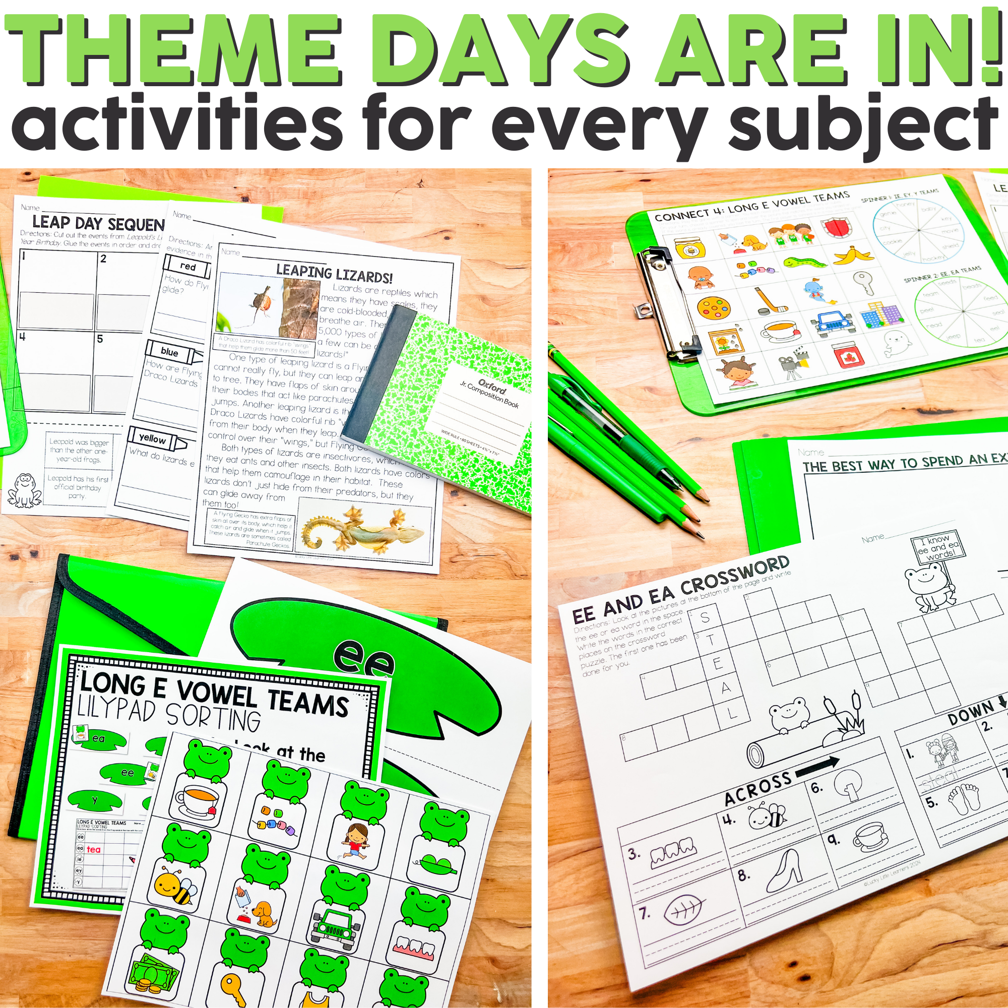 LEAP DAY & LEAP YEAR ACTIVITIES: Fun educational resources for theme days, including worksheets, puzzles, and hands-on activities to celebrate and learn about leap years and leap day.