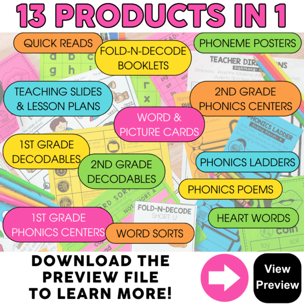 Phonics Lessons and Teaching Slides - Lucky Little Learners