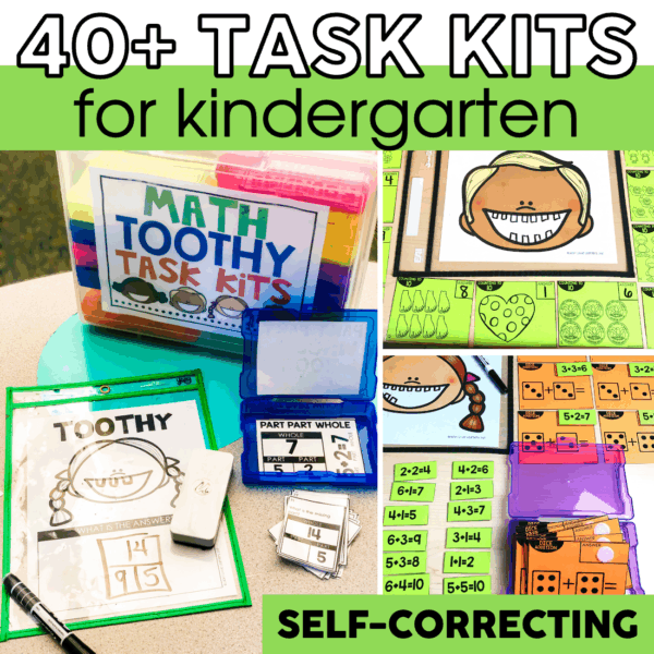 Kindergarten Math Toothy® Bundle - Lucky Little Learners