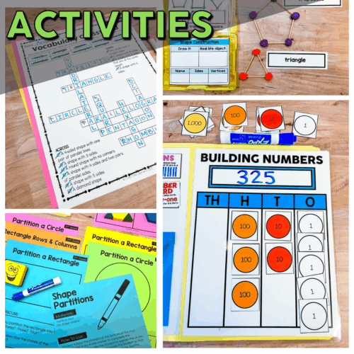 Math Intervention and Small Group Kit - Lucky Little Learners