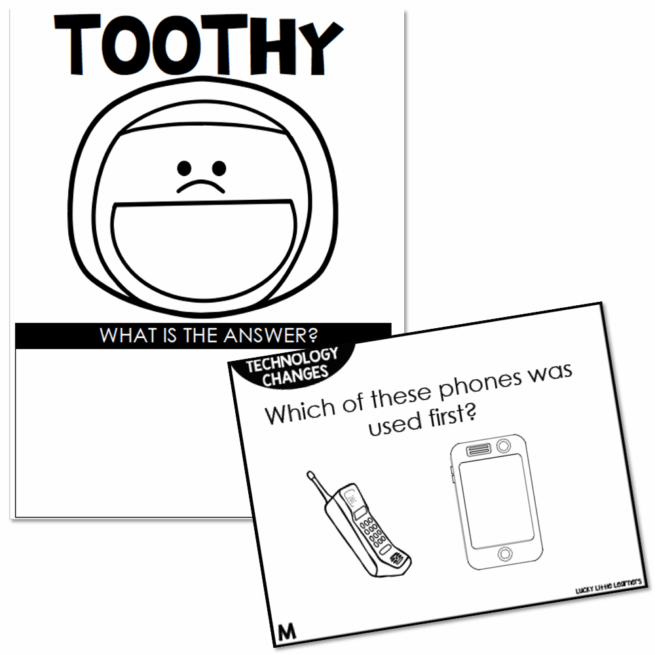 Toothy - Social Studies -2nd Grade - Technology Changes - Lucky Little ...